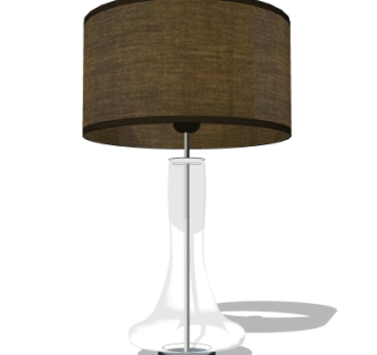 现代台灯su模型