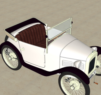 现代汽车su模型