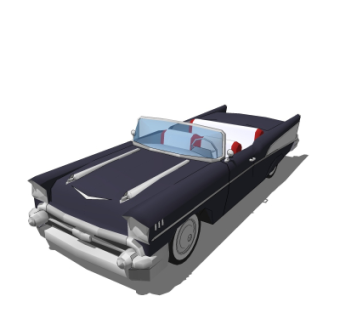 现代汽车su模型