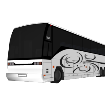 现代巴士su模型