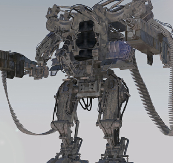 现代机器人su模型