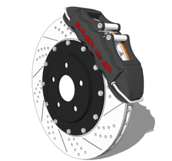 现代刹车片su模型