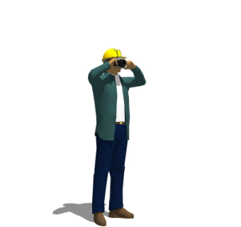 现代人物su模型