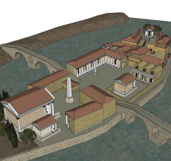 欧式房屋建筑su模型
