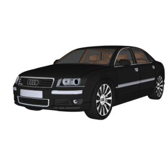 现代汽车su模型