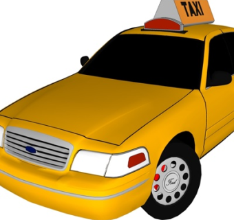 现代出租车su模型