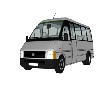 现代大众汽车su模型