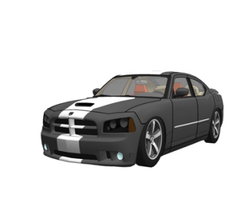 现代道奇挑战者汽车su模型