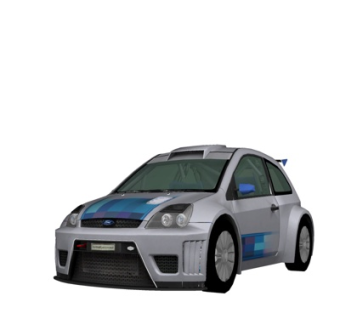 现代小汽车su模型