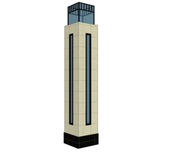 新中式路灯su模型