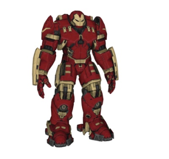 现代钢铁侠su模型