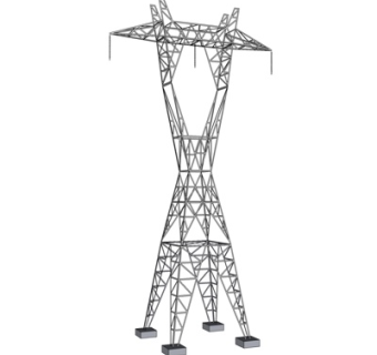 工业风高压塔su模型