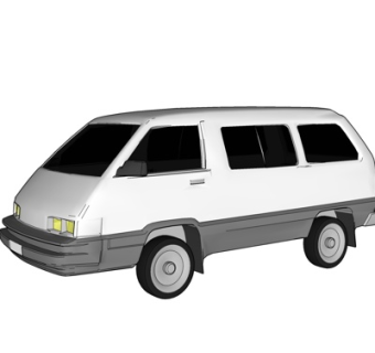 现代汽车su模型