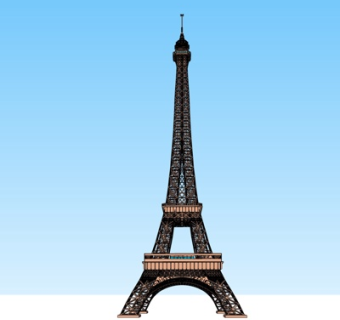 工业风铁塔su模型