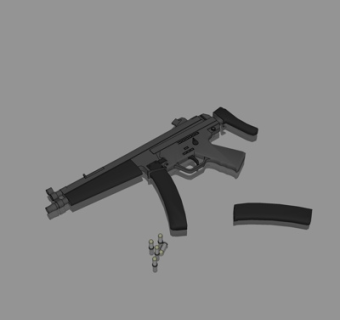 现代步枪su模型