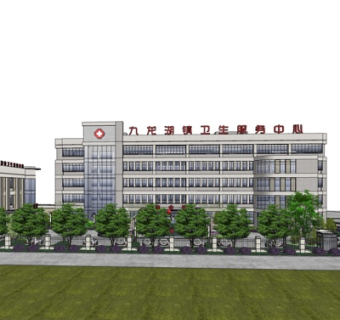 现代医院su模型