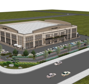 现代酒店su模型