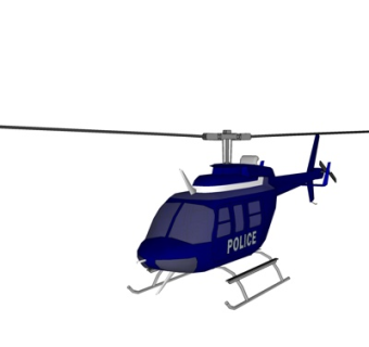 现代直升机su模型