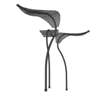 现代铁艺小品su模型