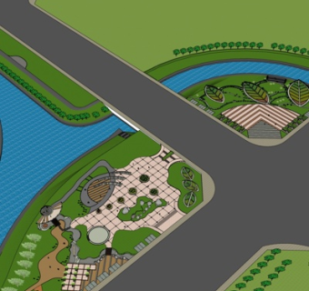 现代马路su模型