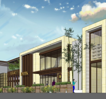 新中式会所su模型