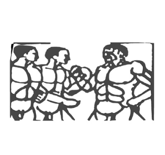 后现代人物铁艺栏杆su模型