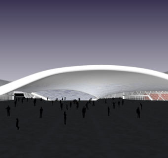 现代沿街商业建筑su模型