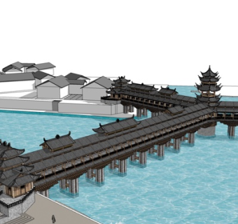 中式桥梁su模型