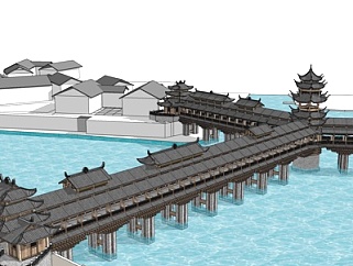 中式桥梁su模型