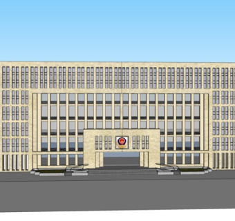 现代警察局su模型