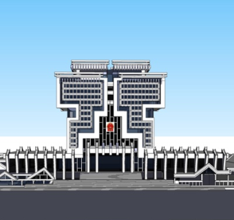 现代警察局su模型