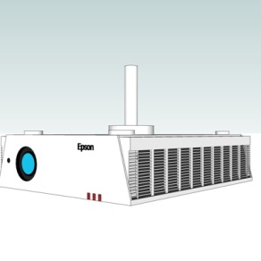 现代投影仪su模型
