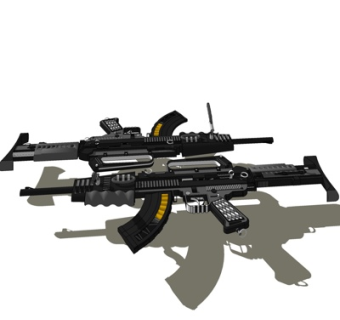 现代步枪su模型