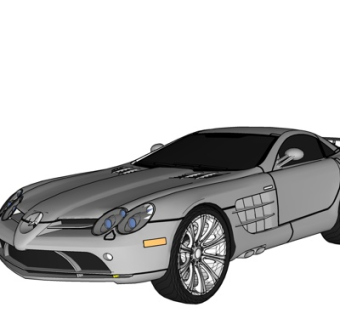 现代奥迪汽车su模型