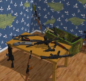 现代步枪su模型