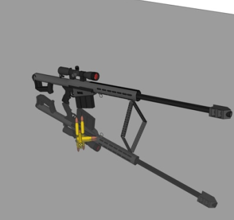 现代步枪su模型