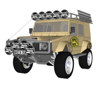 现代汽车su模型