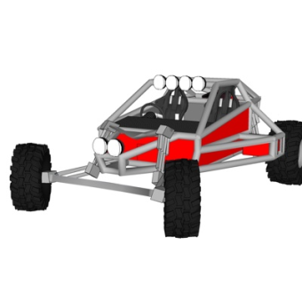 现代汽车su模型