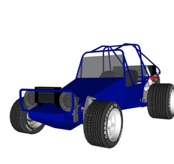 现代汽车su模型