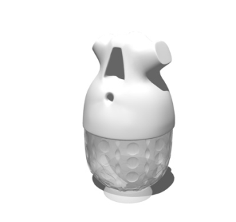 现代陶瓷艺术品su模型