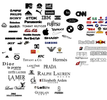 现代logo标志广告牌su模型