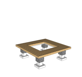 新中式茶几su模型