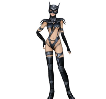 现代游戏角色su模型