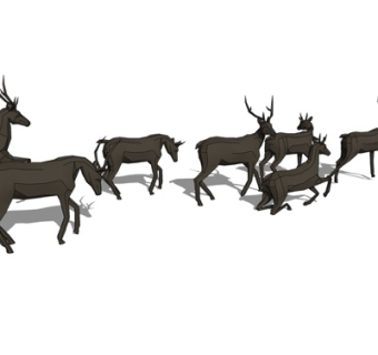 现代鹿群su模型