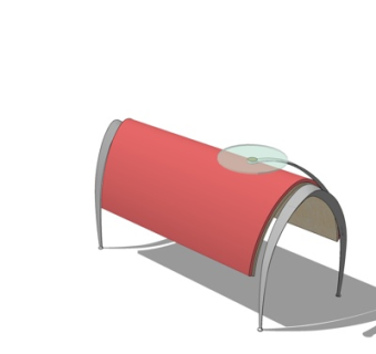 现代共用椅su模型