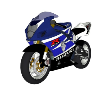 现代摩托su模型