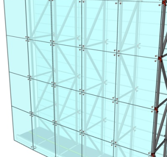 现代装饰柜su模型