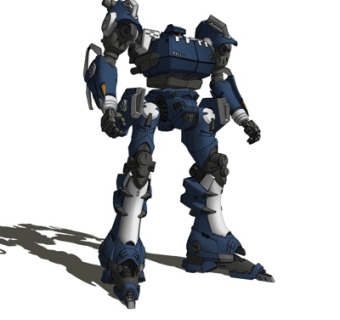 现代高达su模型