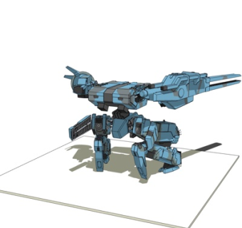 现代高达su模型