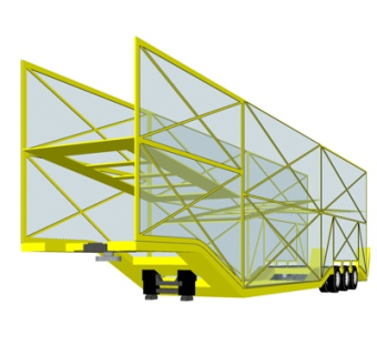 现代集装箱su模型